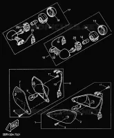 KNIPPERLICHT voor Yamaha YQ50L 1999