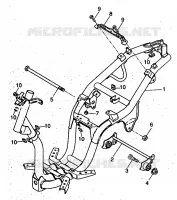 FRAME voor Yamaha YH50 1999