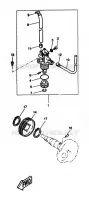 OLIEPOMP voor Yamaha BW'S 50 ORIGINAL 1999