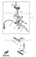 REMPOMP ACHTER voor Yamaha YQ50 1999