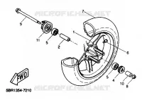 VOORWIEL voor Yamaha YQ50 1999