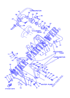 RADIATEUR / SLANG voor Yamaha TDM850 1999
