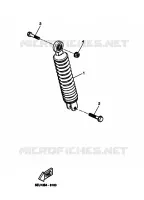 ACHTER SCHOKBREKER voor Yamaha YH50 1998