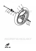 VOORWIEL voor Yamaha YH50 1998