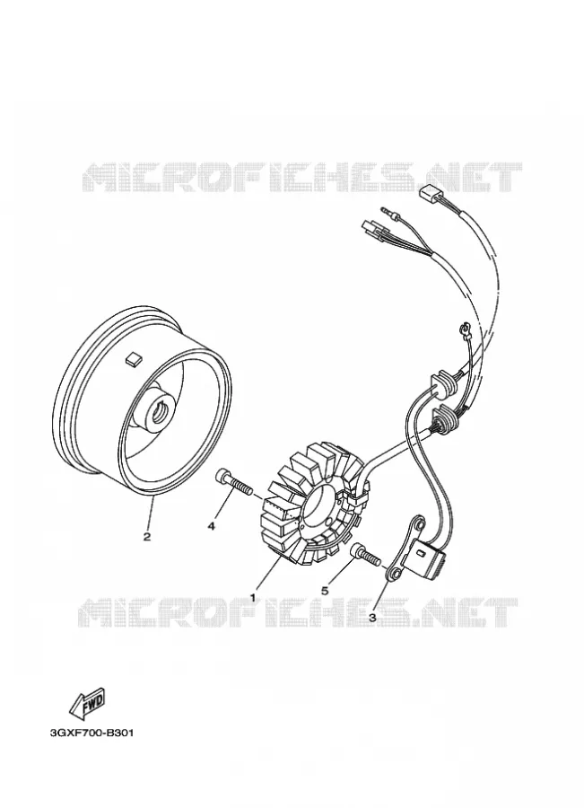 DYNAMO 2 Yamaha MOTO 200 2008 AG  AG200F