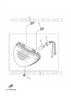KOPLAMP voor Yamaha AL115C MIO 2007