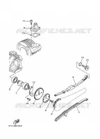 NOKKENAS / KETTING voor Yamaha AL115C MIO 2007