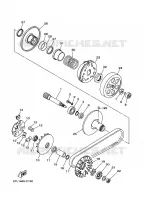 STARTMOTOR KOPPELINGS voor Yamaha AL115C MIO 2007