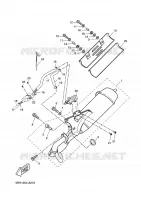 UITLAAT voor Yamaha BOOSTER NEXT GENERATION 2004