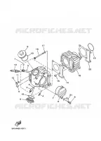 CILINDERKOP voor Yamaha T105SE 2004
