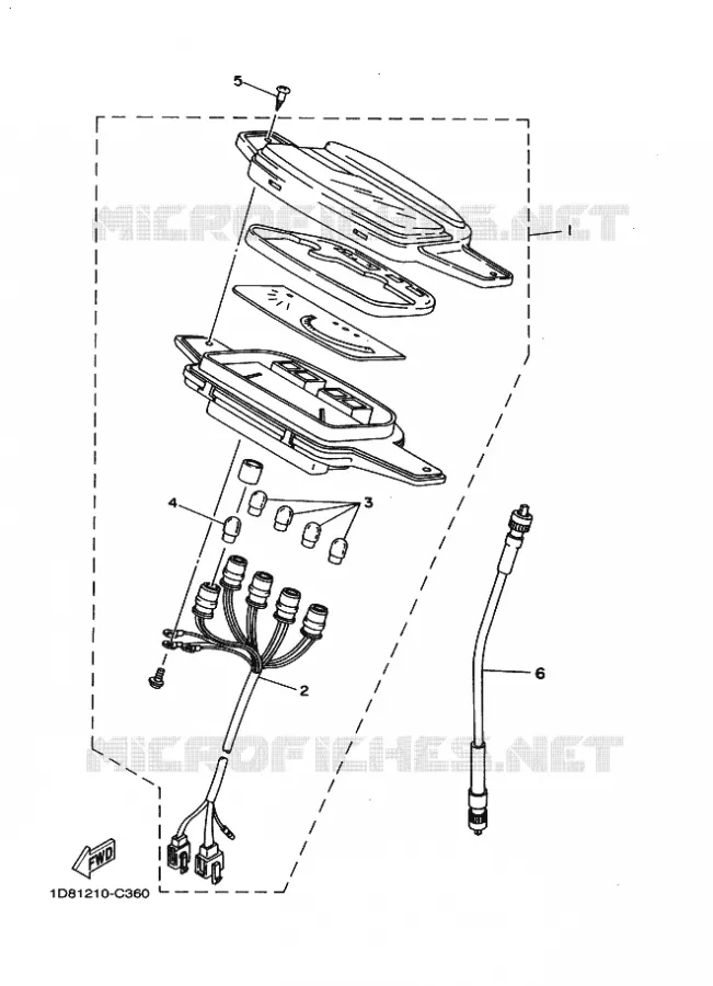 TELLERSET Yamaha MOTO 105 2004 Autres modeles  T105SE