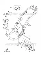 FRAME voor Yamaha AL115C MIO 2007