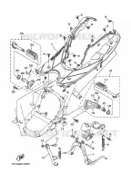 STANDAARD / VOETSTEUN voor Yamaha AL115C MIO 2007