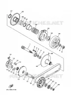STARTMOTOR KOPPELINGS voor Yamaha AL115C MIO 2007