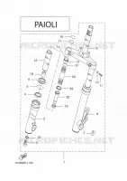 VOORVORK 1 voor Yamaha BOOSTER NAKED 2005