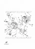 CILINDER voor Yamaha AL115C MIO 2007