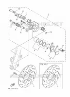 REMKLAUW VOOR voor Yamaha AL115C MIO 2007