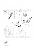 ELECTRISCH 1 voor Yamaha BOOSTER SPIRIT 2008