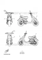 STICKER voor Yamaha BOOSTER SPIRIT 2008