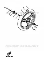 VOORWIEL voor Yamaha FLIPPER LIGHT 2004