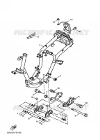 FRAME voor Yamaha XC100 2005