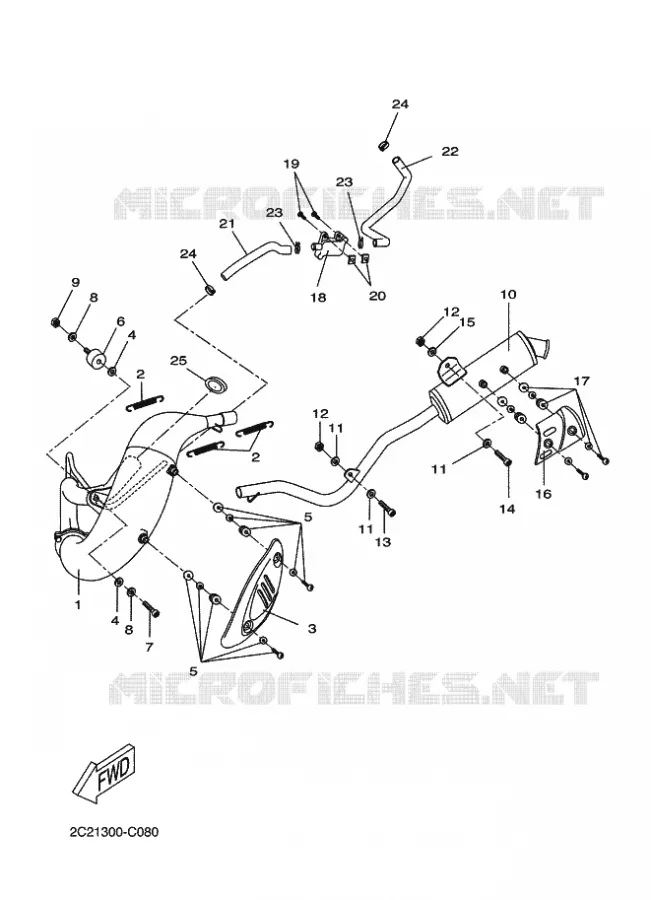 UITLAAT Yamaha MOTO 50 2005 X-LIMIT  X-LIMIT ENDURO