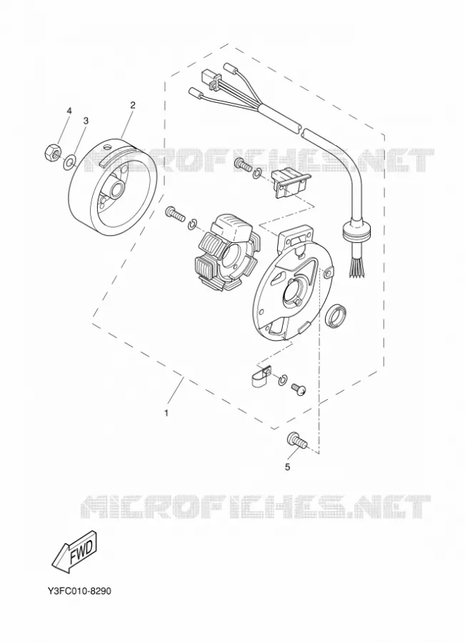 DYNAMO Yamaha SCOOTER 50 2005 STUNT  EW50 STUNT NAKED