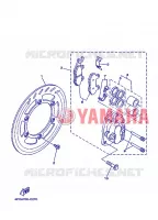 REMKLAUW VOOR voor Yamaha TT250R  2004