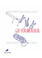 SCHAKELWALS voor Yamaha TT250R  2004