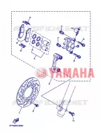 REMKLAUW VOOR voor Yamaha DT125 2007