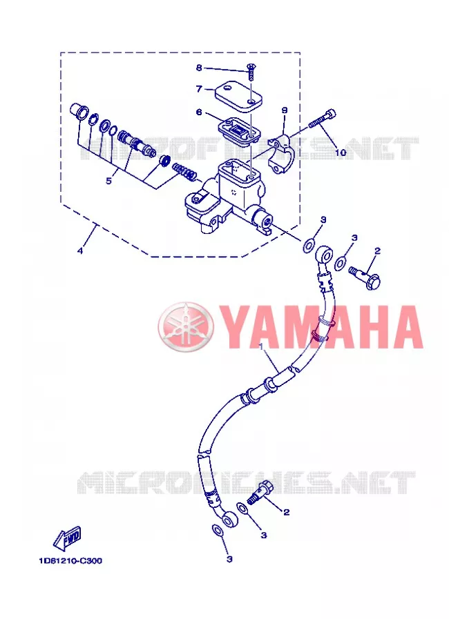 REMPOMP VOOR Yamaha MOTO 105 2004 Autres modeles  T105SE