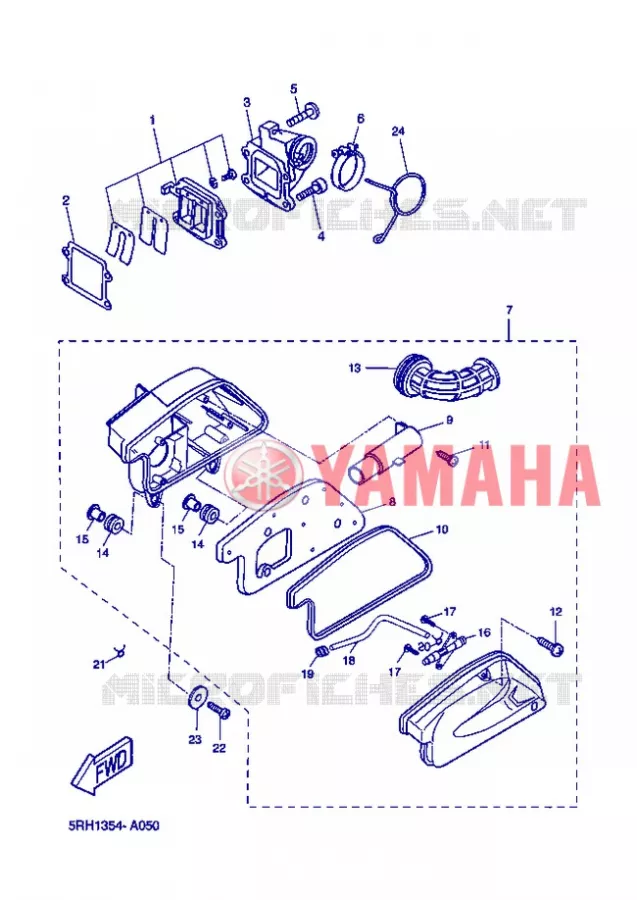 INLAAT Yamaha SCOOTER 50 2004 SLIDER  EW50N SLIDER