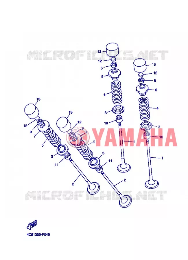 KLEPPEN Yamaha MOTO 1000 2007 R1  YZF-R1