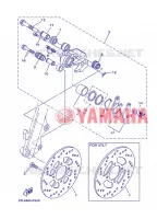 REMKLAUW VOOR voor Yamaha AL115C MIO 2007