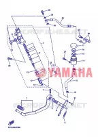 REMPOMP ACHTER voor Yamaha FZ6S 2007