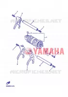 SCHAKELWALS voor Yamaha FZ6S 2007