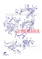 SPATBORD voor Yamaha FZ6S 2007