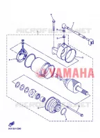 STARTMOTOR voor Yamaha FZ6S 2007