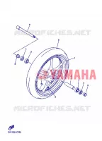 VOORWIEL voor Yamaha FZ6S 2007