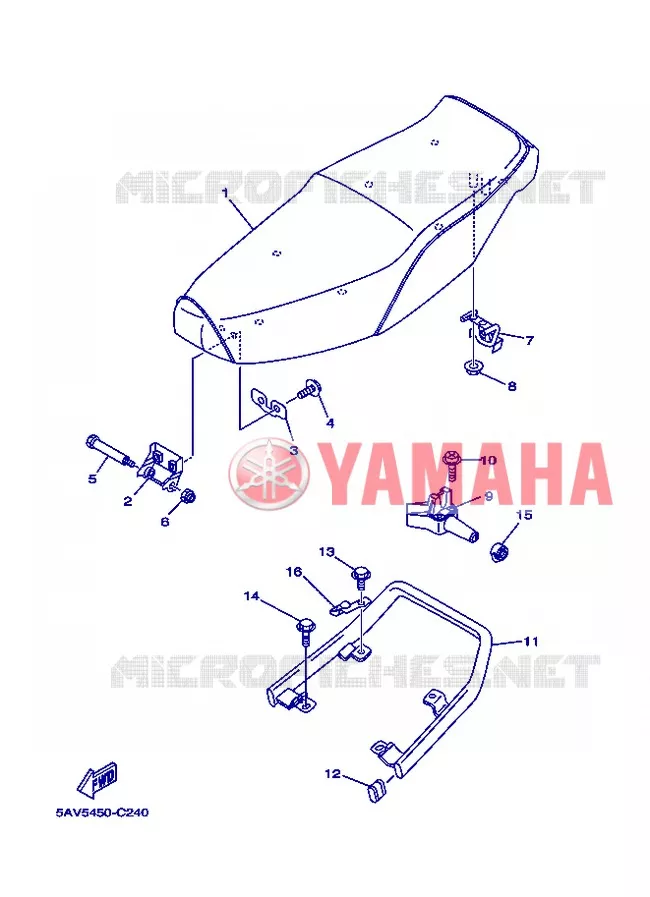 SELLE Yamaha SCOOTER 105 2004 CRYPTON  T105E