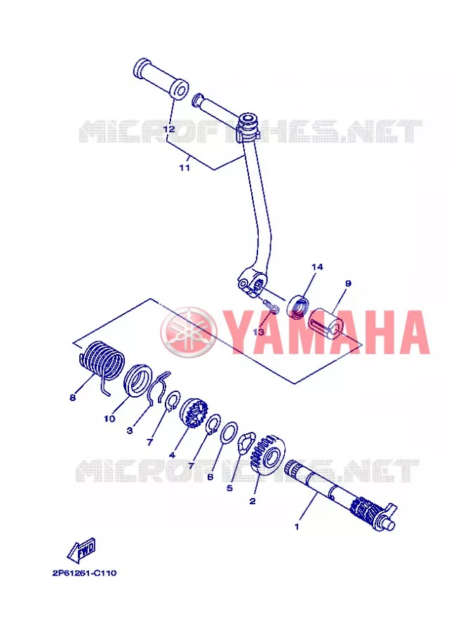 STARTMOTOR Yamaha SCOOTER 105 2004 CRYPTON  T105E