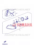KOPLAMP voor Yamaha TZR50 2005