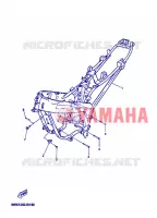 FRAME voor Yamaha TZR50 2006