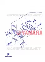 ACHTERLICHT voor Yamaha YBR125E 2006