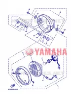 KOPLAMP voor Yamaha YBR125E 2006