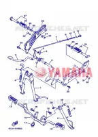 STANDAARD / VOETSTEUN voor Yamaha YBR125E 2006