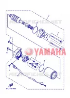STARTMOTOR voor Yamaha YBR125E 2006