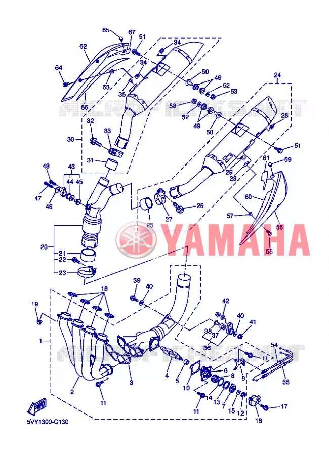 UITLAAT Yamaha MOTO 1000 2006 R1  YZF-R1
