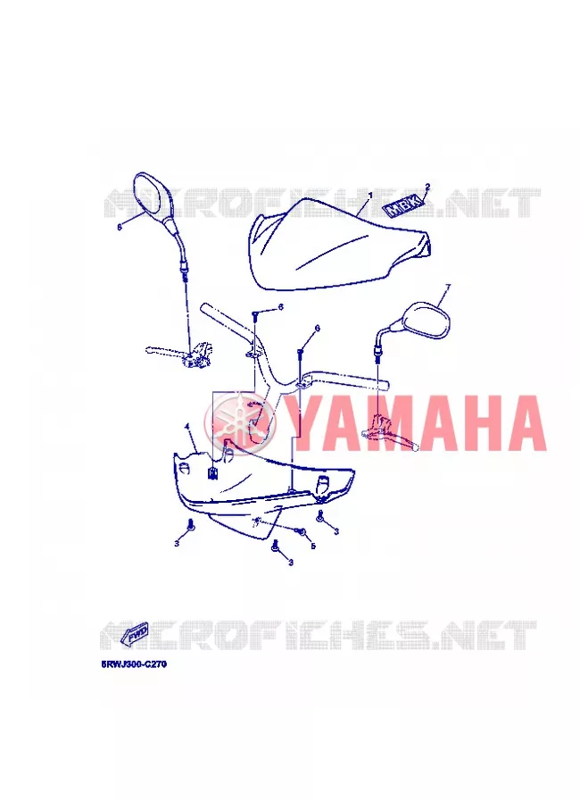 KAP 1 Yamaha SCOOTER 50 2006 MACH  CS50Z MACH G LIQUIDE