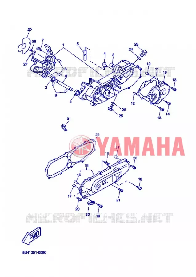 CARTERDELEN Yamaha SCOOTER 50 2004 STUNT NAKED  EW50N STUNT NAKED